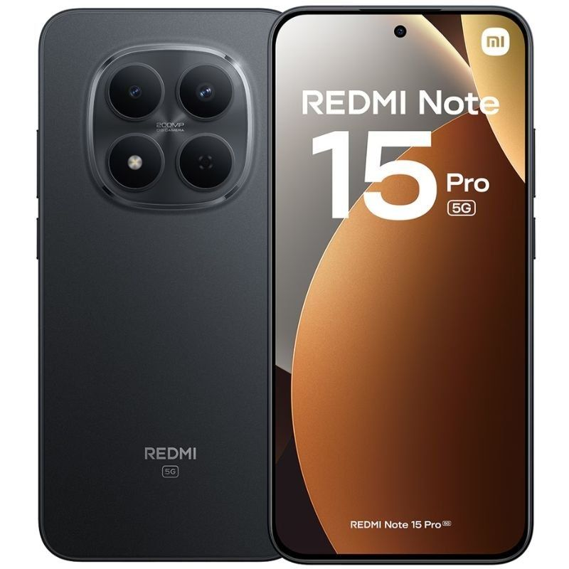 SMARTPHONE REDMI NOTE 15 PRO 5G (8+256GB) NEGRO XIAOMI