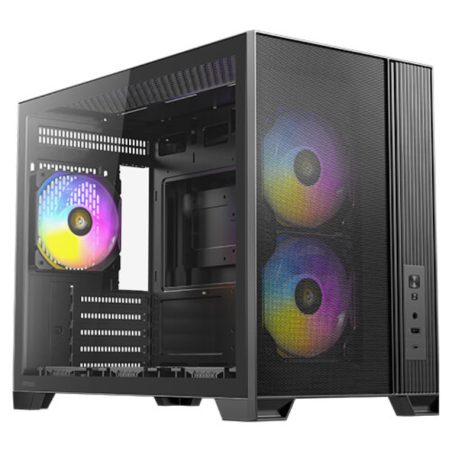 Antec FLUX M Micro Torre Negro