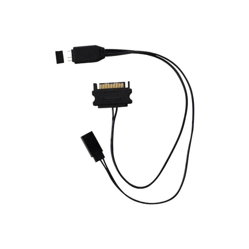 CONTROLADORA A-RGB MINI DE ILUMINACION NEGRO COOLBOX