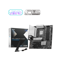 MSI PRO B860M-A WIFI placa base Intel B860 LGA 1851 (Socket V1) micro 