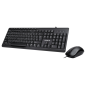 GIGABYTE KM6300 teclado Ratón incluido Hogar USB QWERTY Español Negro