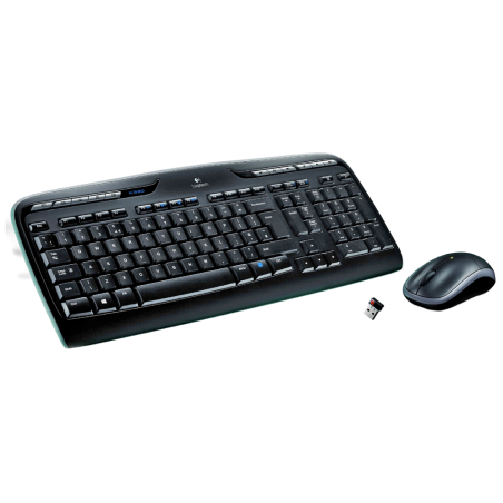 Logitech Wireless Combo MK330 teclado Ratón incluido USB QWERTY Españo