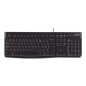 Teclado logitech k120 usb negro
