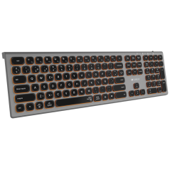SUBBLIM Teclado Bluetooth/2.4G Master iluminado Ext G/N