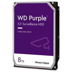 Western Digital Blue Purple disco duro interno 8 TB 5400 RPM 256 MB 3.