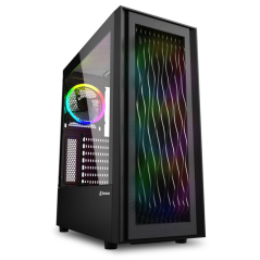 Sharkoon RGB Wave Escritorio Negro