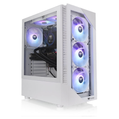 Thermaltake View 200 TG Snow ARGB Midi Tower Blanco