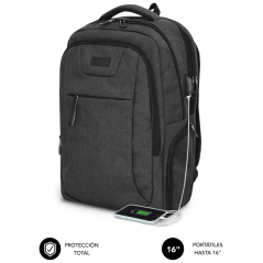 SUBBLIM Mochila ordenador Professional Air Padding Backpack 16