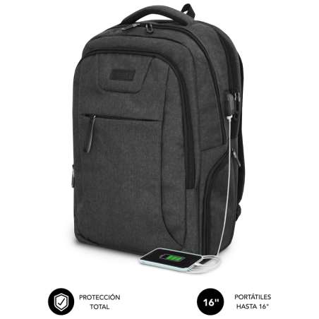 SUBBLIM Mochila ordenador Professional Air Padding Backpack 16