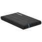 TooQ TQE-2530B caja para disco duro externo Caja de disco duro (HDD) Negro 2.5
