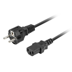 Lanberg CA-C13C-14CC-0018-BK cable de transmisión Negro 1,8 m C13 acop