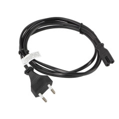 Cable lanberg de alimentacion ocho cee 7 - 16 a iec320 c7 euro (radio)