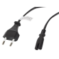 Lanberg CA-C7CA-10CC-0030-BK cable de transmisión Negro 3 m C7 acoplador CEE7/16