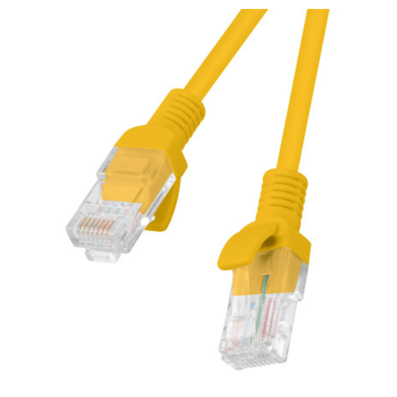 Lanberg PCU6-10CC-0200-O cable de red Naranja 2 m Cat6 U/UTP (UTP)