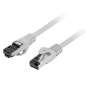 Lanberg PCF8-10CU-0100-S cable de red Gris 1 m Cat8.1 S/FTP (S-STP)