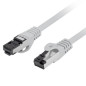 Cable red lanberg latiguillo cat.8.1 s - ftp lszh cu 3m gris fluke passed