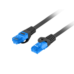 Cable red lanberg latiguillo cat.6a s - ftp lszh cca 3m negro fluke pa