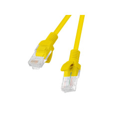 Cable red lanberg latiguillo cat.6 utp 2m amarillo fluke passed