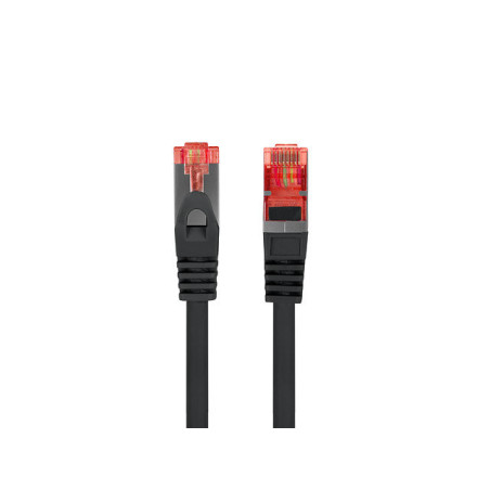Cable red lanberg latiguillo cat.6 s - ftp lszh cu 3m negro fluke pass