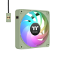 Thermaltake CL-F196-PL12MG-A sistema de refrigeración para ordenador Carcasa del ordenador Ventilador 12 cm Verde 3 pieza(s)