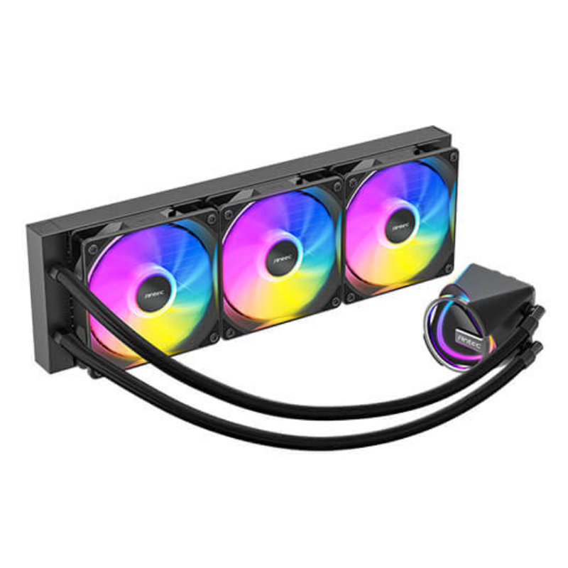 Antec Skeleton 360 Procesador Sistema de refrigeración líquida todo en uno 12 cm Negro