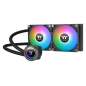 Thermaltake TT TH240 ARGB Procesador Sistema de refrigeración líquida todo en uno 12 cm Negro 1 pieza(s)