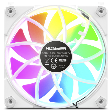 NOX Hummer NXHUMMERELINKWH sistema de refrigeración para ordenador Car