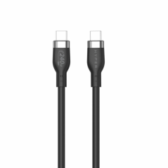 HYPER HJ4002BKGL cable USB USB 2.0 2 m USB C Negro