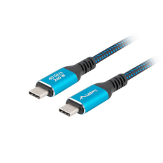 Lanberg CA-CMCM-45CU-0015-BK cable USB USB 3.2 Gen 2 (3.1 Gen 2) 1,5 m