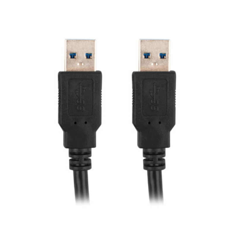 Cable usb 3.0 lanberg 1m - macho - macho - negro