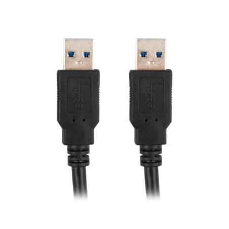 Cable usb 3.0 lanberg 1m - macho - macho - negro