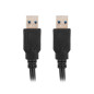 Cable usb 3.0 lanberg 1m - macho - macho - negro