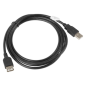 Lanberg CA-USBE-10CC-0018-BK cable USB USB 2.0 1,8 m USB A Negro