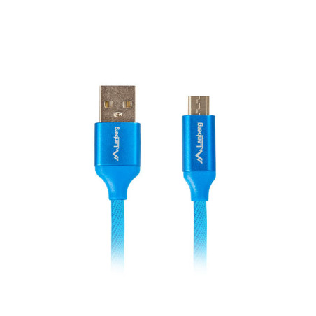 Cable usb lanberg 2.0 macho - micro usb macho quick charge 3.0 1.8m az