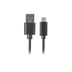 Cable usb lanberg 2.0 macho - usb tipo c macho quick charge 3.0 0.5m n
