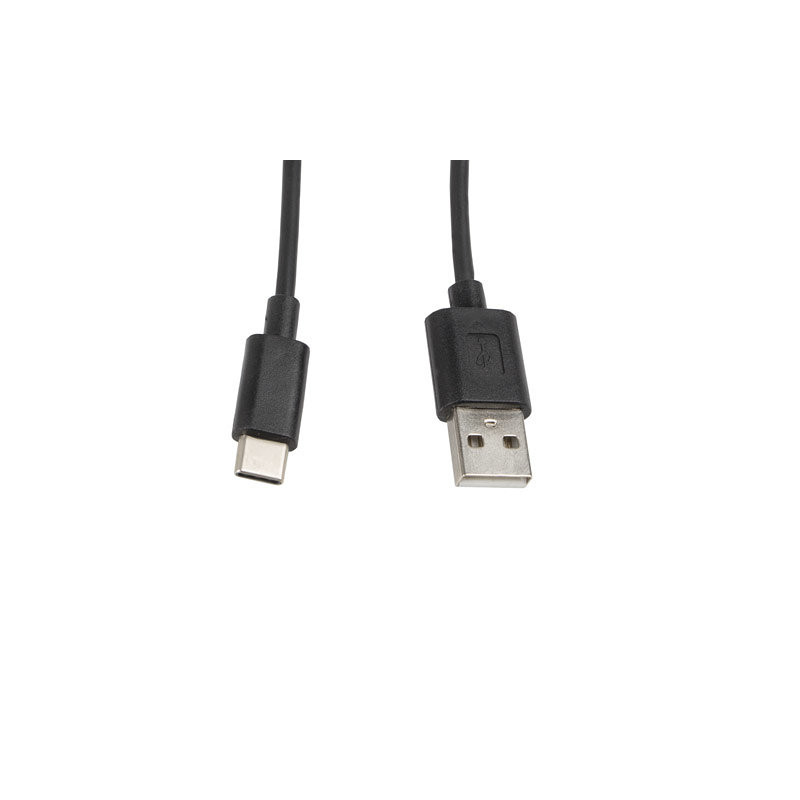 Cable usb lanberg 2.0 macho - usb tipo c macho 1m negro