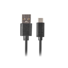 Cable usb lanberg 2.0 macho - usb tipo c macho quick charge 3.0 1m neg