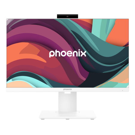 Barebone all in one phoenix campro 23.8 pulgadas blanco placa asus h61