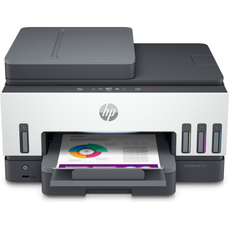 Multifuncion inyeccion hp smart tank 7605 color wifi duplex