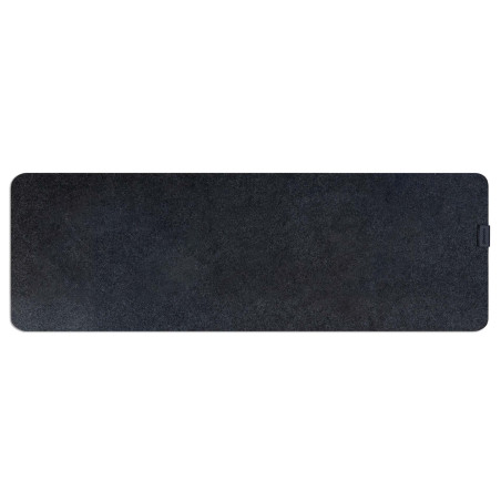 Phoenix sizigia alfombrilla premium de fieltro para escritorio gris os