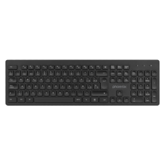 Teclado inalambrico qwerty phoenix k200 negro delgado