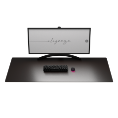 Alfombrilla phoenix eleganza xxl 125 x 64.5 cm base de corcho y superf