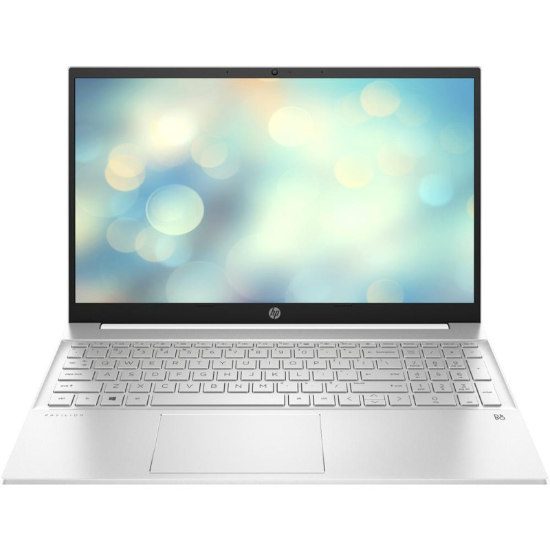 Portatil hp pavilion 15 - eh1001ns ryzen 5 - 5500u - 15.6 pulgadas - 16gb - ssd512gb - w11 - blanco