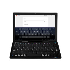 Mini teclado bluetooth con soporte para tablet y movil smartphone univ