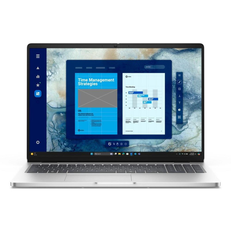 Portatil dell pro 16 pc16250 u7 - 255u - 16gb - ssd 512gb - 16 pulgadas fhd+ - w11p