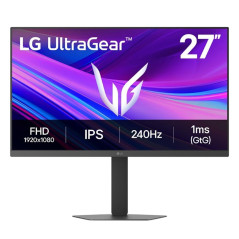 Monitor led gaming lg 27g440a - b ips - fhd - dp - hdmi - 240hz - 1ms 
