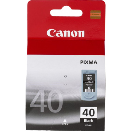 Cartucho tinta canon pg 40 negro 16ml pixma 1600 - 2200 - 2600 - mp150