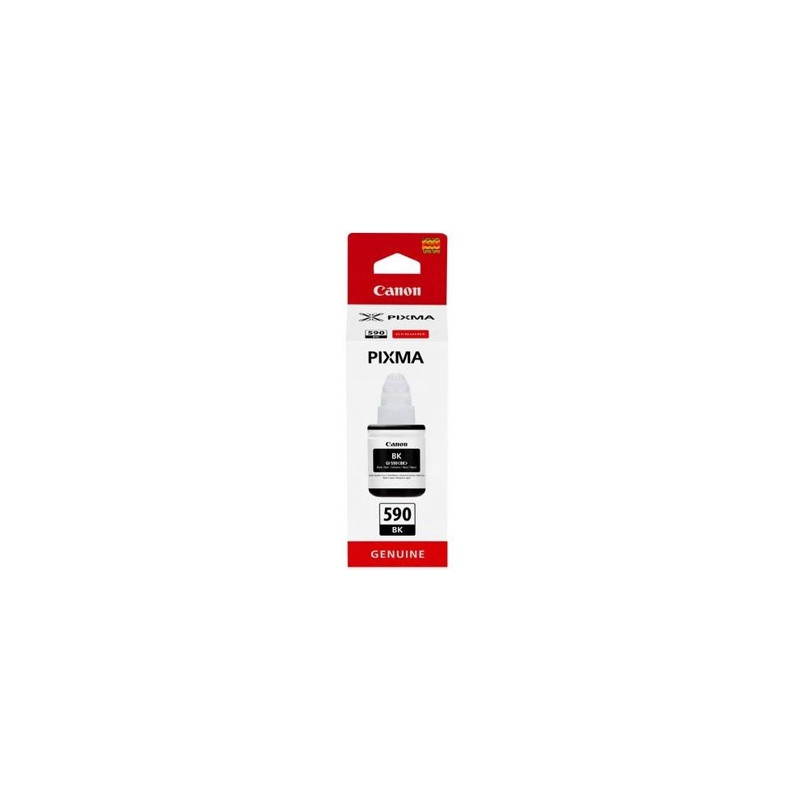 Botella tinta canon gi - 590bk negro 135ml 6000 paginas
