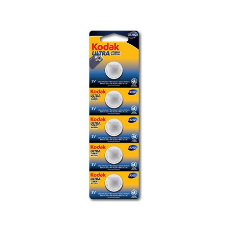 Blister pilas kodak boton litio ultra cr 2025 blister carton perforado