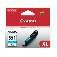 Cartucho tinta canon cli 551 xl cian mg6350 - mg5450